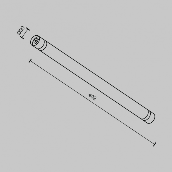 Светильник Maytoni Technical C148CL-L500-7W3K-B
