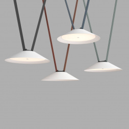 Трековый светодиодный светильник Denkirs Belty Flow DK5564-WH+BK