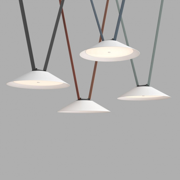 Трековый светодиодный светильник Denkirs Belty Flow DK5564-WH+BK