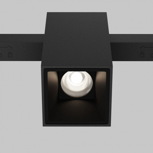 Трековый светодиодный светильник Maytoni Technical Magnetic Exility Alfa TR121-2-7W4K-B