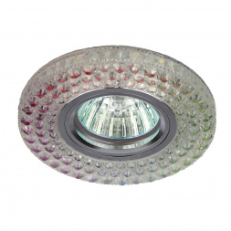 Встраиваемый светильник ЭРА LED с подсветкой DK LD15 SL RGB/WH Б0028081