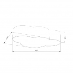 Потолочный светильник TK Lighting 1534 Cloud