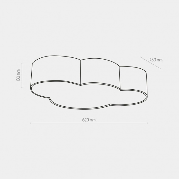Потолочный светильник TK Lighting 1534 Cloud