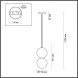 Подвесной светильник Odeon Light Pendant Twixy 4980/1A