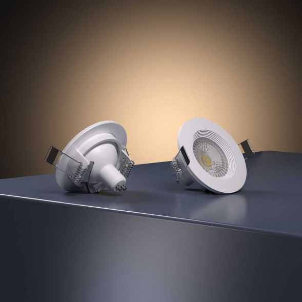 Светильник встраиваемый Elektrostandard City (25060/01) GU10 белый IP44 a070142