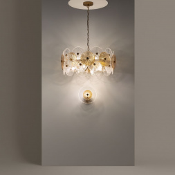 Подвесная люстра Maytoni Aster MOD007PL-10G