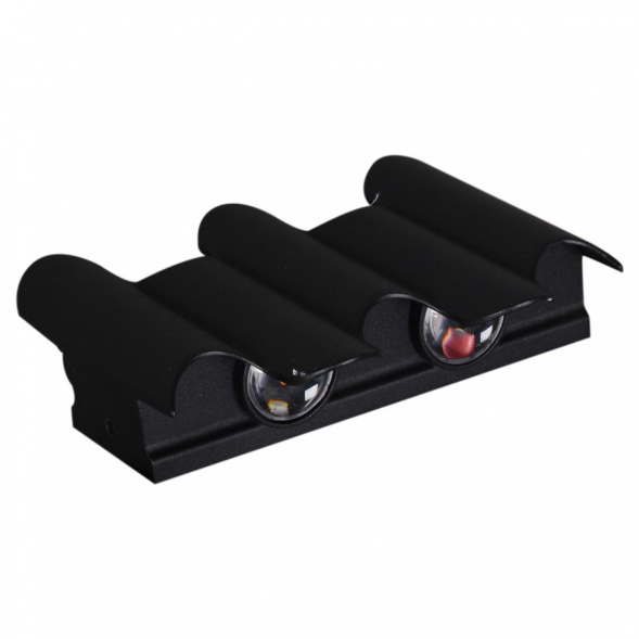 Уличный настенный светодиодный светильник Reluce 86851-9.2-005KT LED5W BK