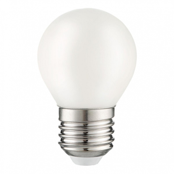 Лампа светодиодная филаментная диммируемая Gauss E27 9W 3000К матовая 105202109-D