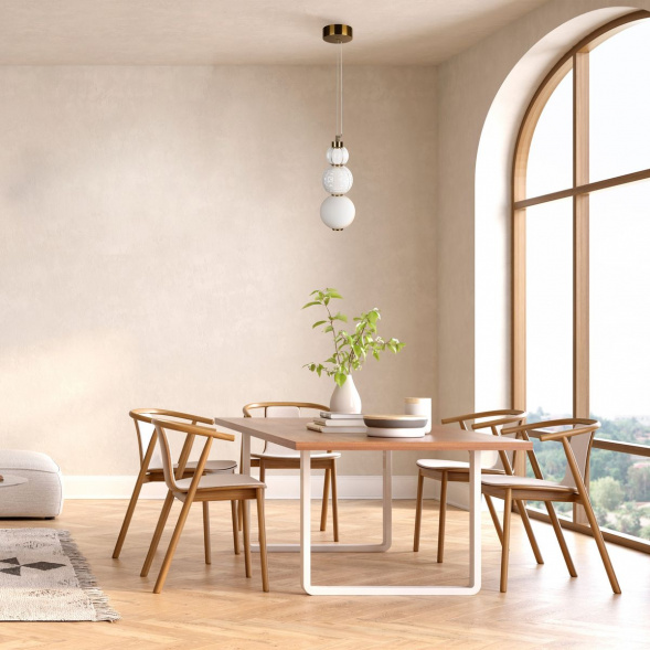 Подвесной светодиодный светильник Maytoni Collar P069PL-L16G3K