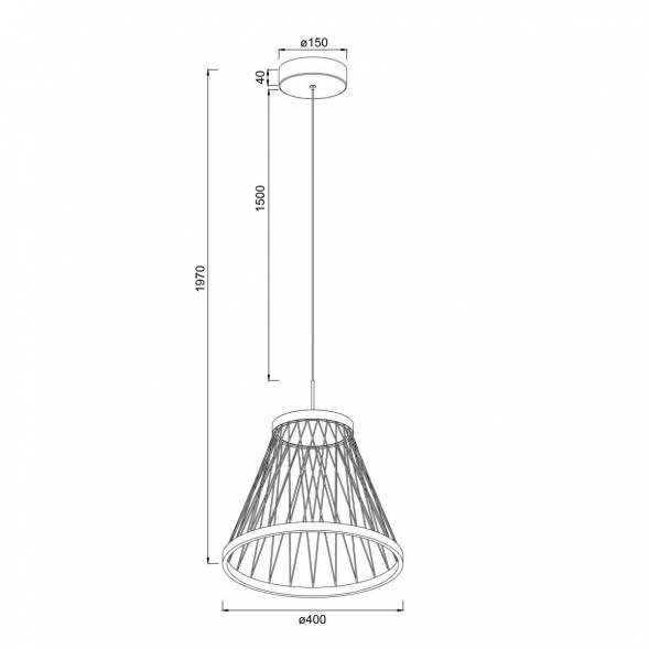 Люстра подвесная Mantra Spider 8980