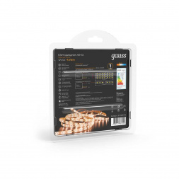 Светодиодная влагозащищенная лента Gauss 9,6W/m 120LED/m 2835SMD теплый белый 5M 311000110