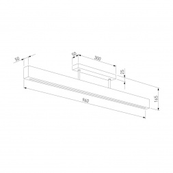 Потолочный светодиодный светильник TK Lighting 6614 Teo