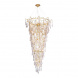 Подвесная люстра Crystal Lux Reina SP34 D1200 Gold Pearl