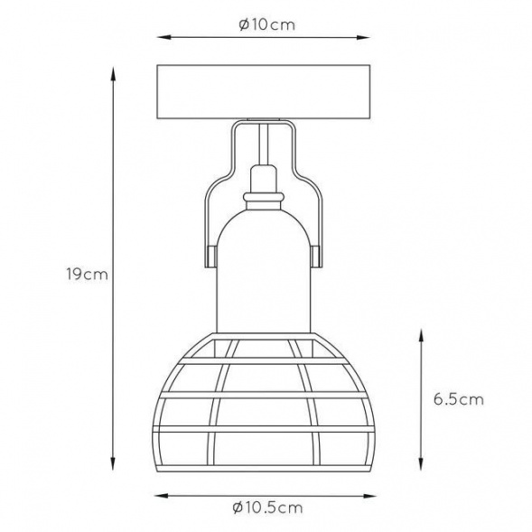 Спот Lucide Paulien 08927/01/35