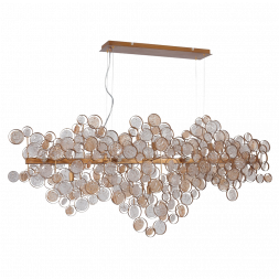 Подвесной светильник Crystal Lux Deseo SP15 L1400 Gold