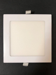 Встраиваемый светодиодный светильник Elvan VLS-102SQ-12W-WH-Wh