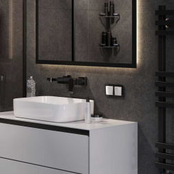 Рамка Werkel Acrylic на 2 поста черный W0022708 4690389184857