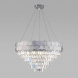 Подвесная люстра Eurosvet Ariana 10124/8 хром/прозрачный хрусталь Strotskis Smart