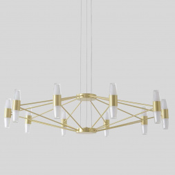 Подвесная люстра Crystal Lux DOROTEA SP10 GOLD