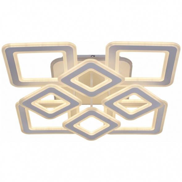 Потолочная светодиодная люстра Reluce 20536-0.3-4+4+1B WT