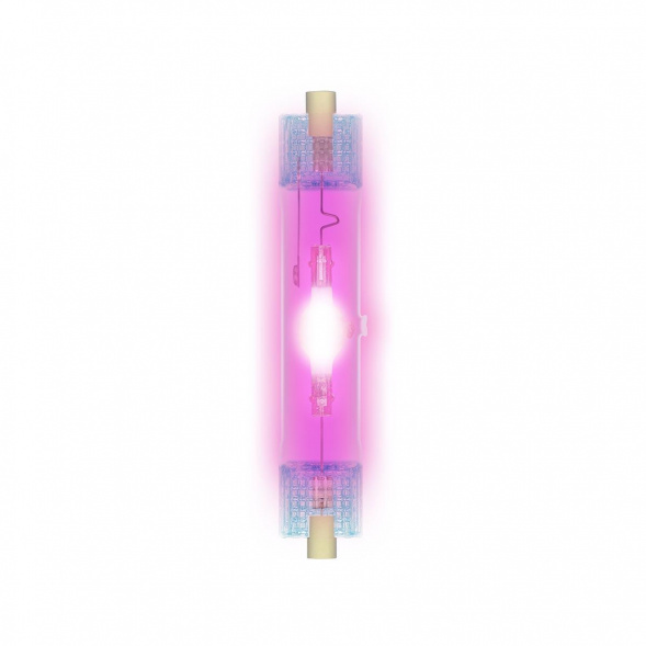 Лампа металлогалогеновая Uniel R7s 70W прозрачная MH-DE-70/PURPLE/R7s 04849