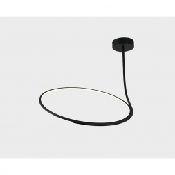 Подвесной светодиодный светильник Italline IT013-6025 black 3000K