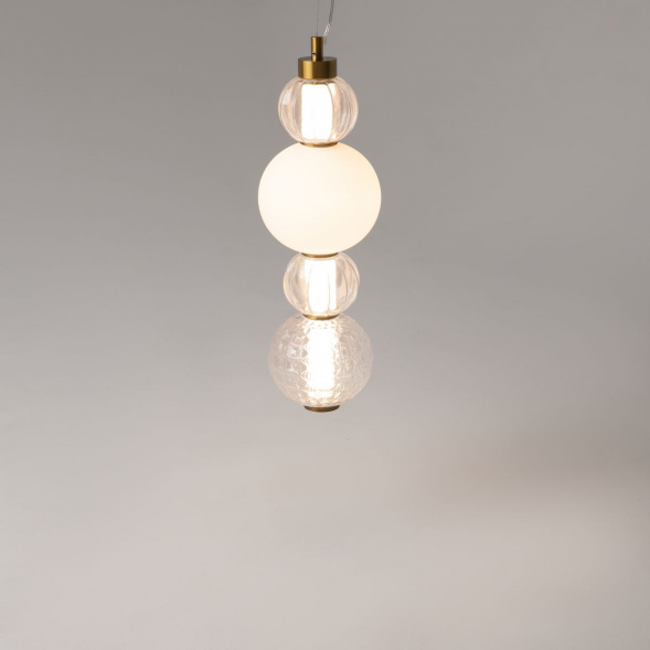 Подвесной светодиодный светильник Maytoni Collar P069PL-L17G3K