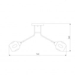 Потолочная люстра Eurosvet Marci 30164/8 хром