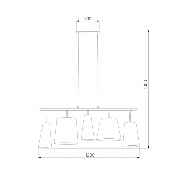 Подвесной светильник TK Lighting 1909 Pedro