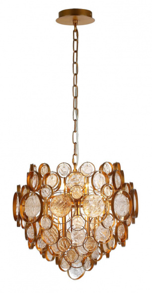 Подвесной светильник Crystal Lux Deseo SP6 D460 Gold