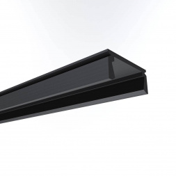 Профиль накладной черный 2м. Apeyron 08-01-01Ч