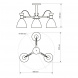 Потолочная люстра Ritter Volante 52594 3