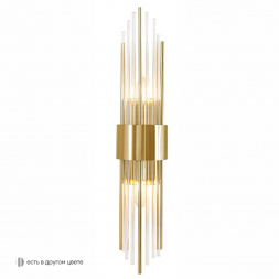 Настенный светильник Crystal Lux Atento AP2 Brass/Transparente