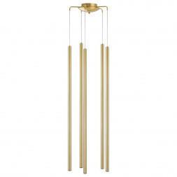 L5T747443 Люстра TUBO LED 25W 1600LM 25G ЗОЛОТО 4000K