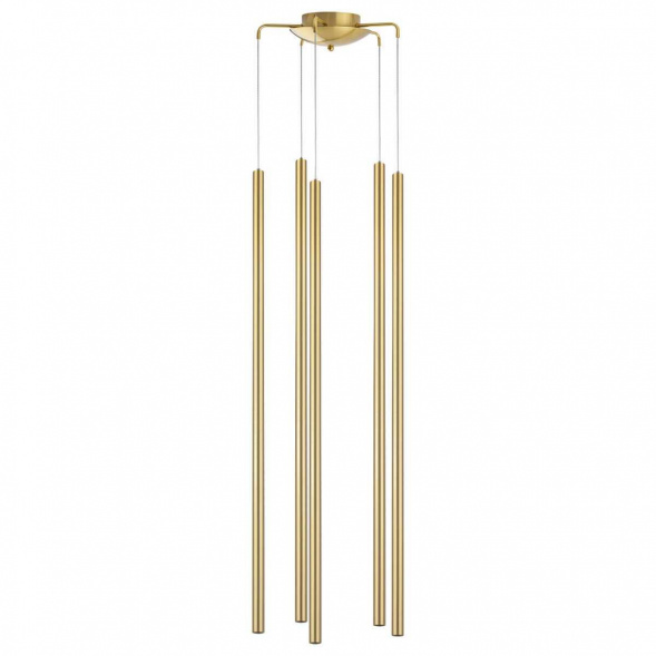 L5T747443 Люстра TUBO LED 25W 1600LM 25G ЗОЛОТО 4000K