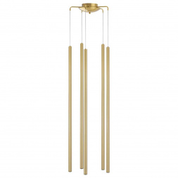 L5T747443 Люстра TUBO LED 25W 1600LM 25G ЗОЛОТО 4000K