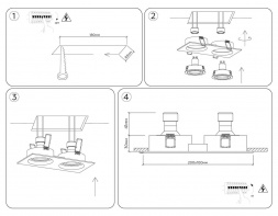 Встраиваемый точечный светильник Ambrella light TECHNO SPOT TN102760