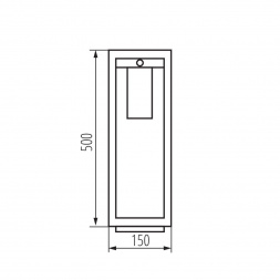 Садовый светильник Kanlux VIMO 50 SE-BR 34987