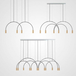 Подвесной светильник Imperium Loft ARC 3 Gold ARC01 189567-26