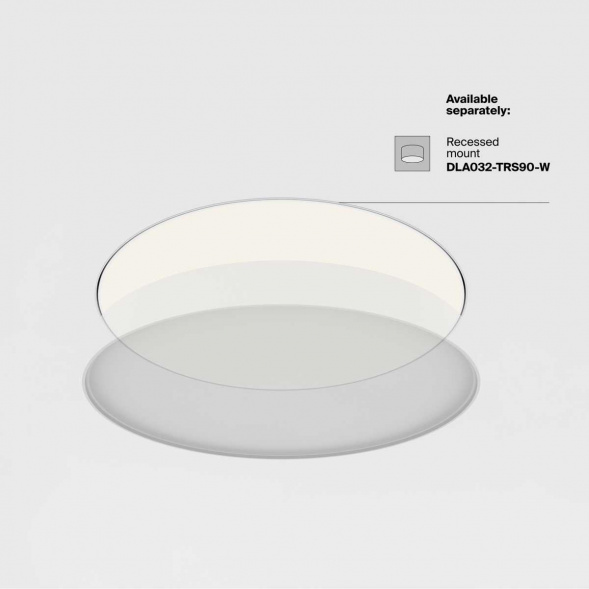 Потолочный светодиодный светильник Maytoni Zon C032CL-90W4K-RD-W