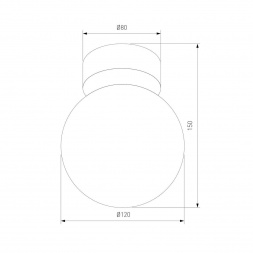 Потолочный светильник TK Lighting 10255 Estera