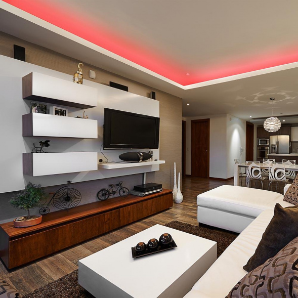 Светодиодная лента Apeyron 4,8W/m 60LED/m 3528SMD красный 5M 35BL