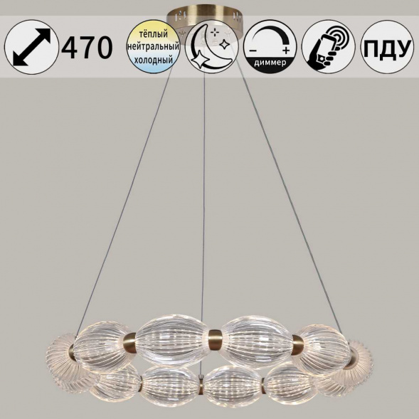 Светильник потолочный Reluce 41490-0.4-12