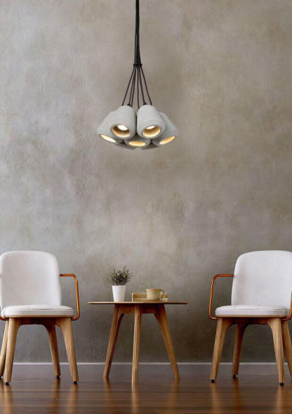 Подвесная светодиодная люстра Lucide Settana 45458/17/41