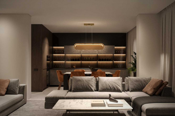 Настенный светильник Freya LED FR6182WL-L5BS1