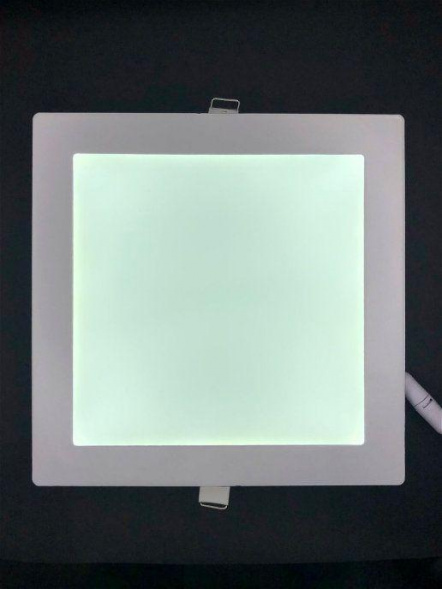 Встраиваемый светодиодный светильник Elvan VLS-102SQ-18W-WW-Wh