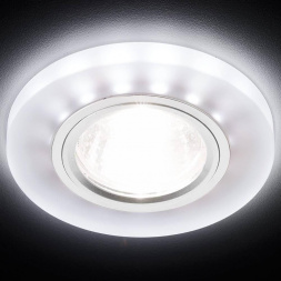 Встраиваемый светодиодный светильник Ambrella light Led S214 WH/CH/WH
