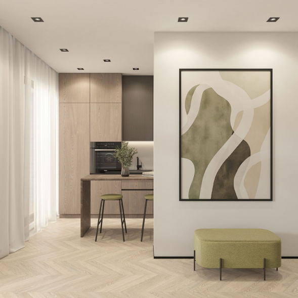 Встраиваемый светильник Denkirs Roto DK2121-BK