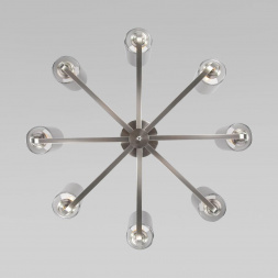 Потолочная люстра Eurosvet Defi 60138/8 сатин-никель