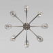 Потолочная люстра Eurosvet Defi 60138/8 сатин-никель